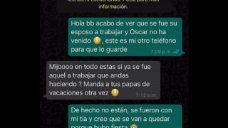 LA MAMA DE MI AMIGO POR WHATSAPP EL ME DEBIA Y YO ME COGI A SU MADRE PARTE 2